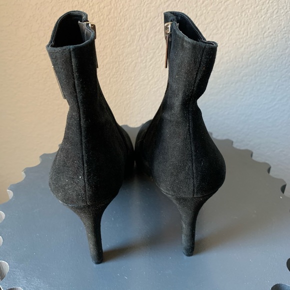 $65🔥black suede Vince Camuto boots size 8.5US - Picture 3 of 7